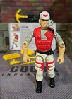 GI JOE ~ 1994 LIFELINE ~ TIGHT & UNCRACKED ~ 100% COMPLETE & CARD ~ BATTLE CORPS