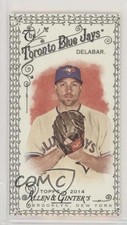 2014 Topps Allen & Ginter's Mini Black Bordered Steve Delabar #40 0t2
