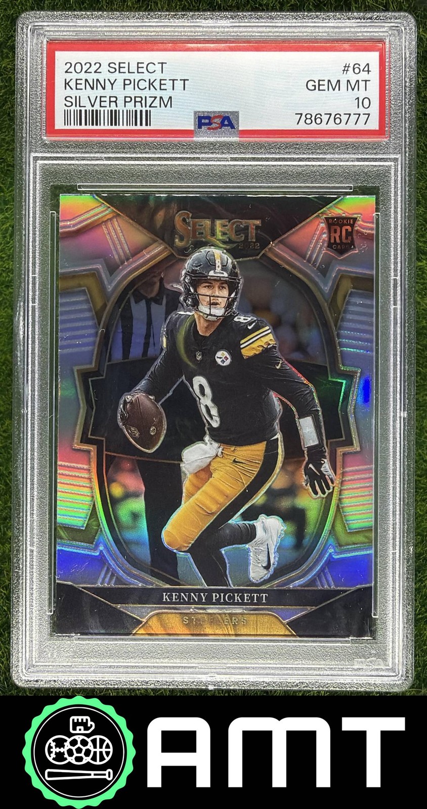 Kenny Pickett Panini Select #64 Silver