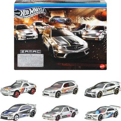 Hot Wheels Zamak Multipack Metal JBY80 Mattel Mini car x6 in box