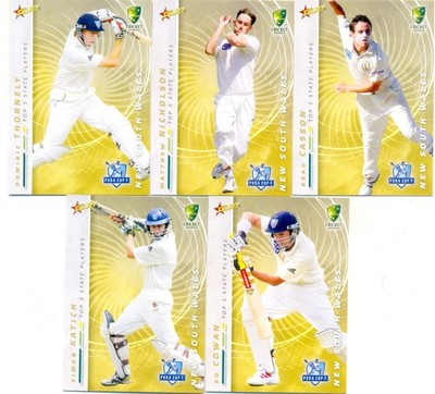 2007-2008 Cricket Australia Top 5 State Players - New South Wales