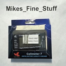 Digital Battery Capacity Tester Checker Controller LCD For LiPo LiFe Li-ion NiMH