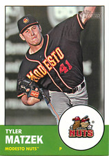 2012 Topps Heritage Minors #94 Tyler Matzek - BB