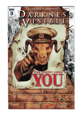 Darkness Visible #3 / Cover C 1:10 Variant / IDW / 2017 / Comic Book
