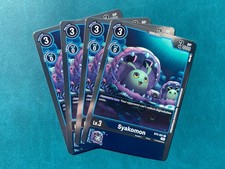 Syakomon BT5-021 Playset Resurgence Booster Foil Digimon Card Game x4