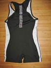 A7 Singlet WRESTLING LIFTING Size XL Polyester Spandex LUNO DOMINO Black & White — photo 2