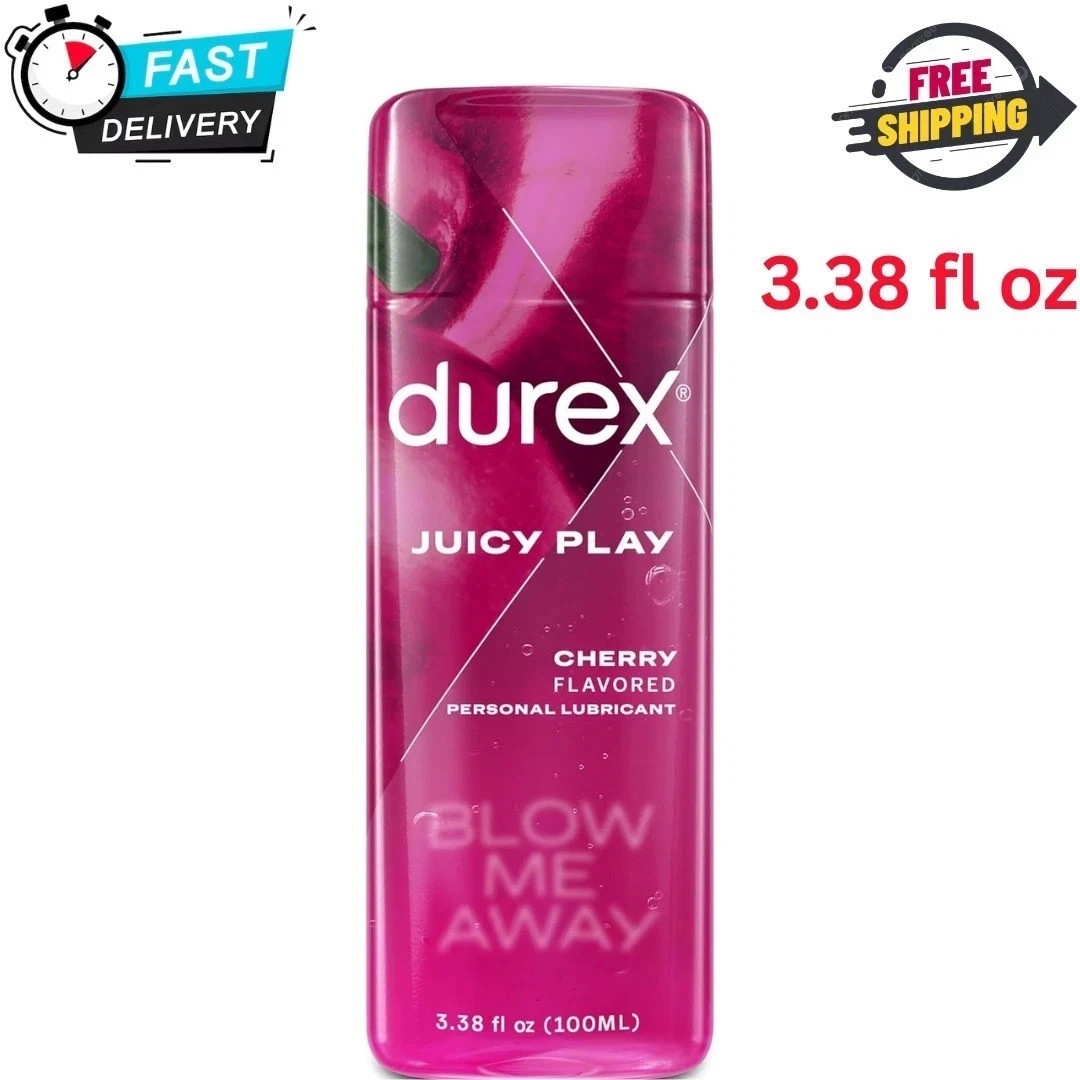 Durex Water Based Lube for Sex, Cherry Flavored Lube Sex Lubricant 3.38 fl  oz | eBay