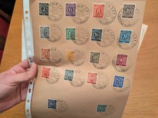 Berlin Nachkriegszeit Belege Marken Posten Ausstellung 1946