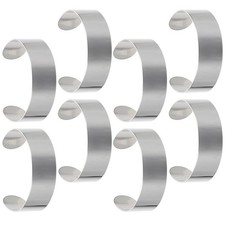 8 Pcs Cuff Bracelet Blanks Bracelets for Crafting Bangle Jewelry