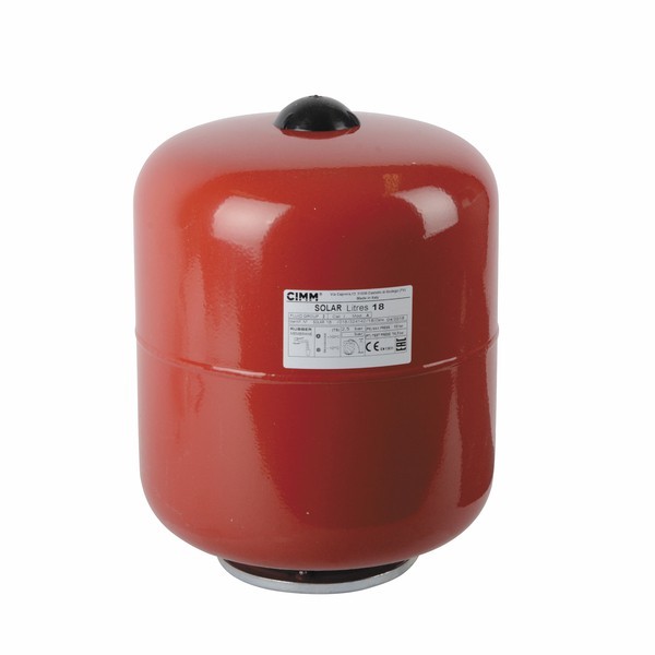 Vase d'expansion SOLAR 24l CIMM 400024 pour installation thermique