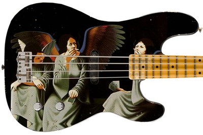 Guitar Skin Electric 5 Star Custom Axe Wrap Bass Reface Sabbath Heaven Hell 1803