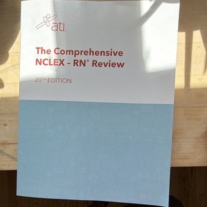ATI The Comprehensive NCLEX-RN Review 20th Edition Nursing Study Guide Book