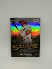 2025 Topps Stadium Club Savage Sluggers Mike Trout #SS-13