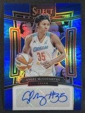 2024 Panini Select WNBA Angel McCoughtry Signatures Auto Blue Prizm /49