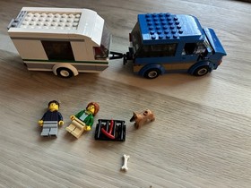 Lego city lot Garbage Truck 60118  Van & Caravan 60117 Wild River Escape & More