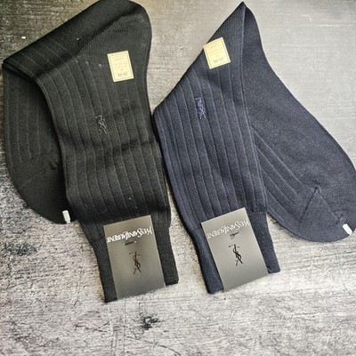 YSL Socken Yves Saint Laurent 2 Pair Of Socks (B1-15
