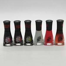 6Pc Sally Hansen Stranger Things Insta-Dri Nail Polish Set Crackle Glow Dark New