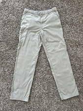 Dockers Men’s Khaki Pants Size 32x32 Beige Classic Fit with Hidden Zipper Pocket
