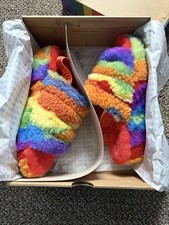 UGG Fluff Yeah Slide Cali Collage Pride Slippers Limited Edition