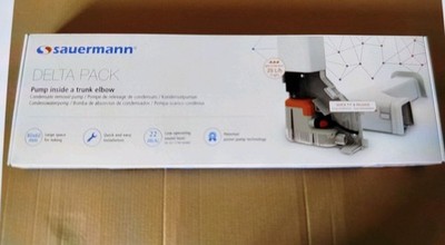 Sauermann DP10 Delta Pack Weiß Mini Kondensatpumpe mit Kabelkanal Klimaanlagen 