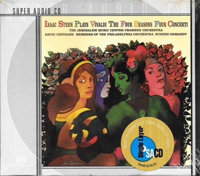 VIVALDI FOUR SEASONS OISTRAKH STERN  SONY CLASSIC SACD SINGLE LAYER NEW & SEALED