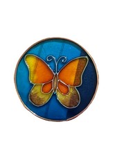 Stained Glass Butterfly Suncatcher