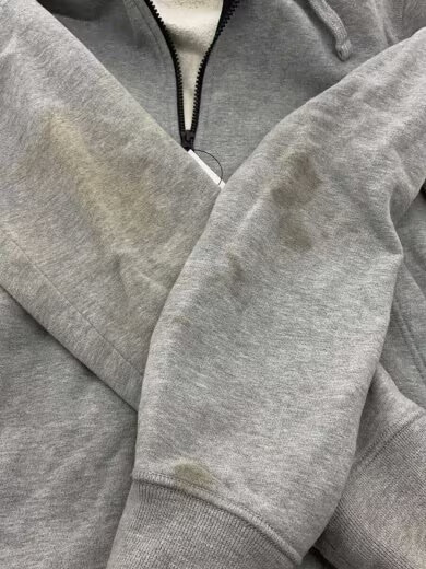 STONE ISLAND Zip Hoodie/ XL/ Cotton/ Gray/ 731564220 thumbnail 8