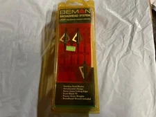 4 BLADE….Beman Broadheads 100 Grain Broadheads 3pk, 1-1/8"