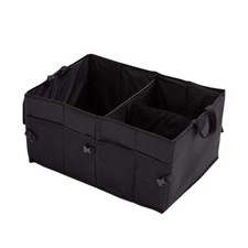 Premium Collapsible Car Trunk Organizer Durable Multi-Section Vehicle Storage