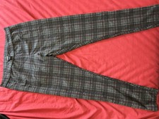 Simply Vera Wang Sz large Plaid  Leggings Pul...