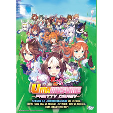 Uma Musume: Pretty Derby Anime DVD Season 1-3 Cinderella Gray Movie ONA Special
