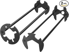 Multifunctional Sink Wrench Set, 2-Pack Basin and Faucet Wrench Tool with Fou...