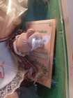 Vtg 1983 Cabbage Patch Kids Doll Kacie Angelique Blonde Hair Blue Eyes Horse Bib — photo 2