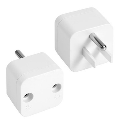 2pcs Grounding Plug Adapter, Safety Ground Outlet Adapter Premium ABS Copper ...