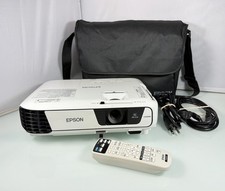 Epson EX3240 3LCD Model H719A LCD Projector HDMI/USB/VGA 111 Lamp Hours w/Remote