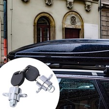 2x Car Roof Box Locks Easy Installation Replacement Rustproof with 2 Keys