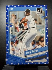 2023 Donruss #105 Eury Perez Independence Day