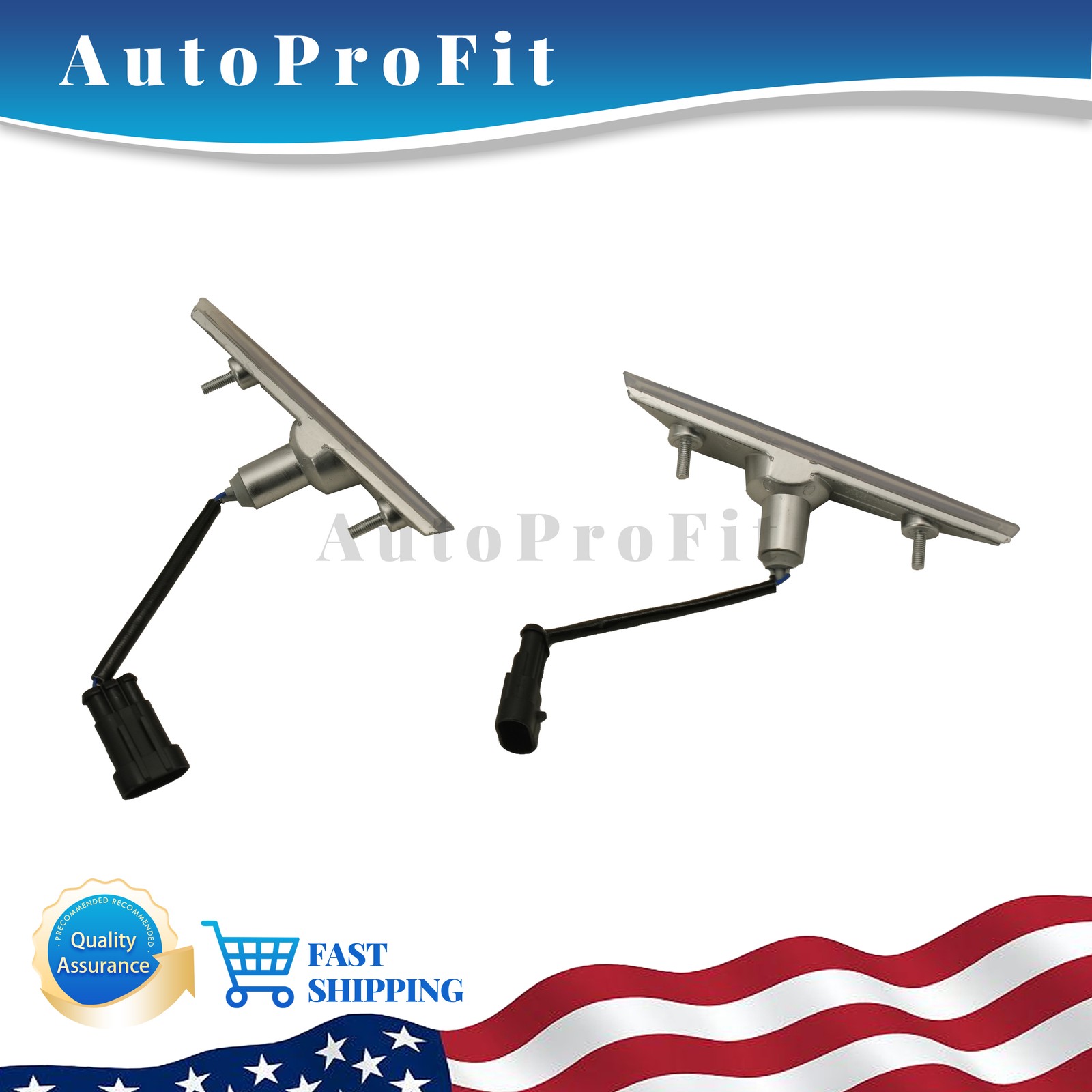 2PCS Bumper Side Marker Indicator Front For Lamborghini Gallardo 400945119D/120D
