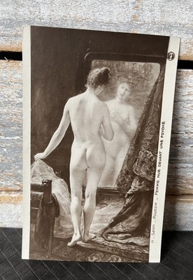 JUGENDSTIL GEORGES ROUSSIN AKT Salon de P.C Paris RP Postkarte um 1910