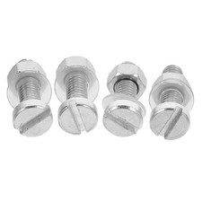 4 PCS Turntable Hardware Headshell Screws Cartridge Mounting Kit