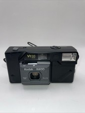 Kodak K400 VR35 Black 35mm Built-in Electronic Flash Vintage Camera Tested Works