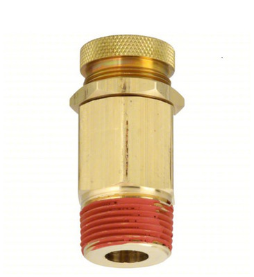 Gast AA307 Pressure Relief Valve, 3/4'' NPT Air Compressor Pressure Release Valve