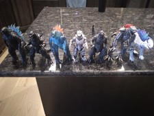 Godzilla Toy Lot 7 Figures Monsterverse Toho Bandai Kaiju