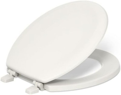 KOHLER Ridgewood Toilet Seat Pb Round, Biscuit 