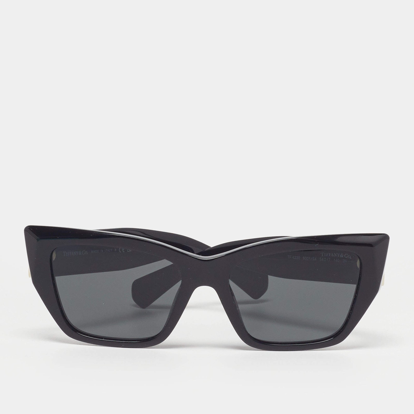 Tiffany Co. Black TF 4230 Cat Eye Sunglasses