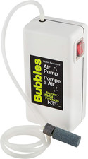 B-3 Bubbles Live Bait Aerator, Water Resistant Air Pump, Portable & Battery Powe