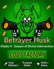 Diablo 4 S12 Stagione 12 - 10x -500x Tappetini Belial Husk del Traditore - D4