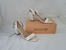 BUTY DAMSKIE KOŚĆ SŁONIOWA SATYNA ROZMIAR UK 7 BY BE MINE