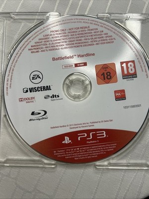 Battlefield Hardline - PS3 - Promo Cd PlayStation 3 
