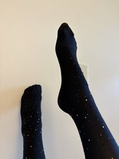 Women  s Female Tights Pantyhose High Waisted Black
